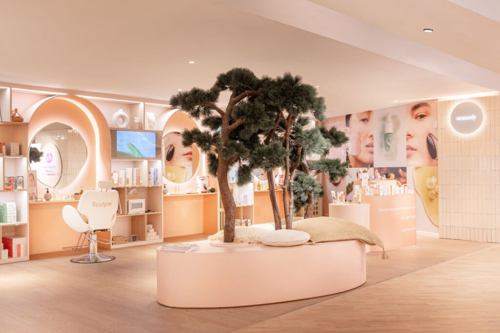 Photographe Espace Bien Etre dans un grand Magasin